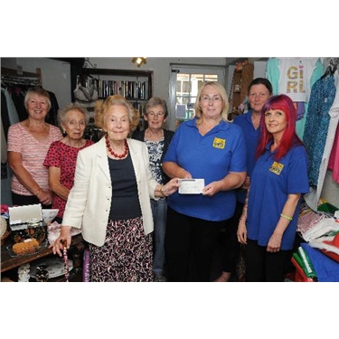 Fantastic Donation from The Downing Street Charity Shop Fantastic Donation from The Downing Street Charity Shop