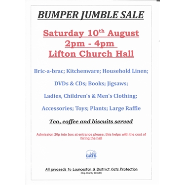 Bumper Jumble Sale Bumper Jumble Sale