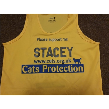 Rothwell Stacy running Half Marathon for Cats Protection Rothwell Stacy running Half Marathon for Cats Protection