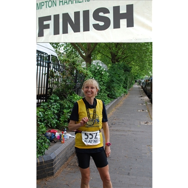 Supporter Alayne running 145 miles for cats ...
