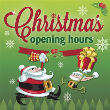 Christmas Opening Hours