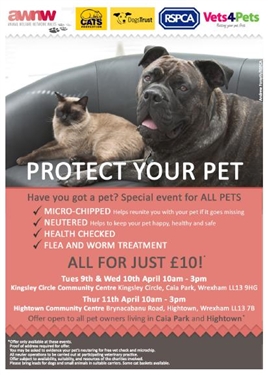 Protect Your Pets - Special Event in Wrexham