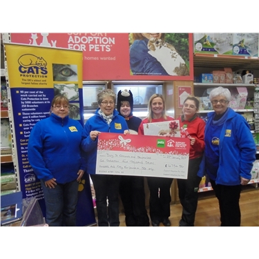 Fantastic cheque from Pets at Home/Support Adoption for Pets Fantastic cheque from Pets at Home/Support Adoption for Pets