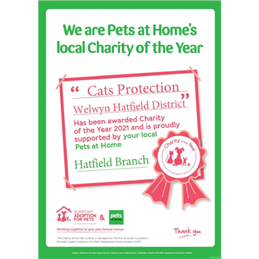 Pets at Home Local Charity of the Year 2021 Pets at Home Local Charity of the Year 2021