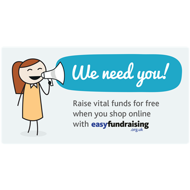 Help us raise funds for free when you shop online with easyfundraising.org.uk