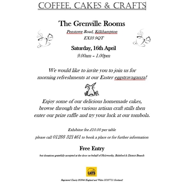 Coffee, Cakes & Crafts