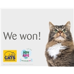 We won the Pets at Home VIP vote! We won the Pets at Home VIP vote!