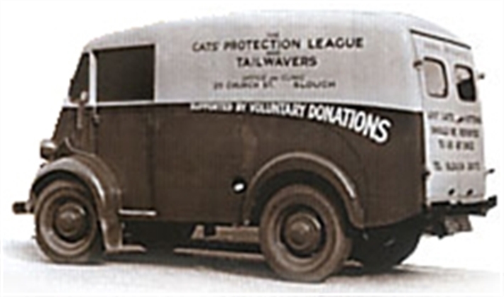 A CP van from back in the day!